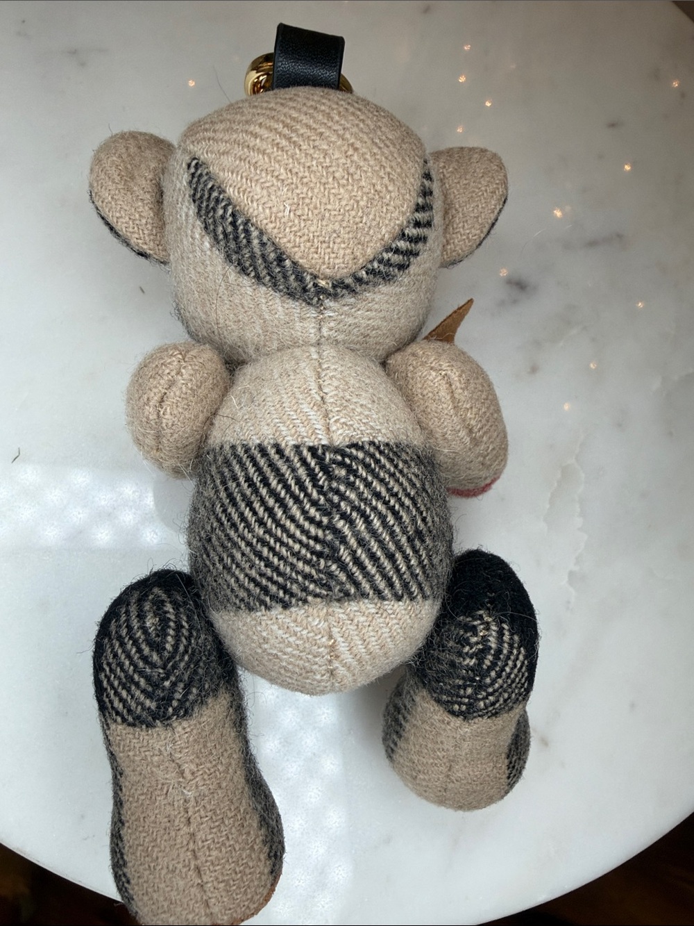 Burberry NWOT  key chain or bag charm teddy beat, movable arms/legs - Picture 4 of 4